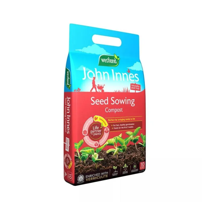 Westland John Innes Peat Gratis Sowing Compost | 10L