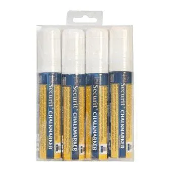 White Chalkmarkers Big (4 Pack)