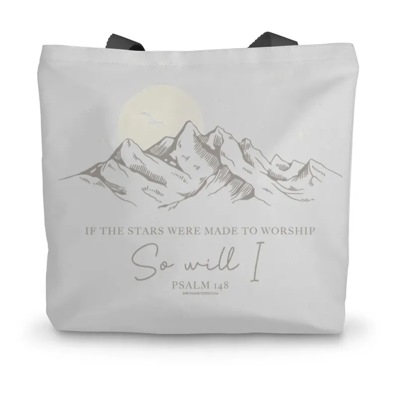 So will I Sailcloth Tote Bag Vibration Reduction