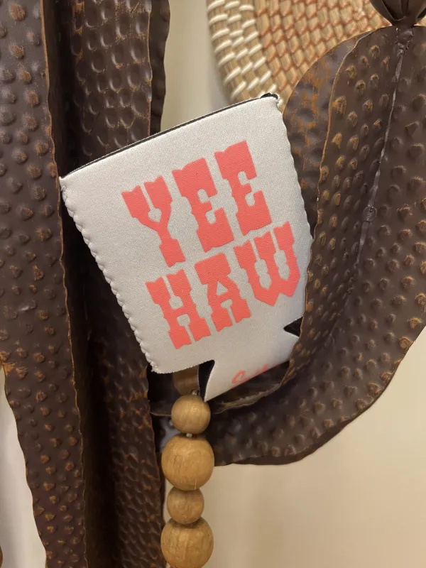 YEEHAW KOOZIE Brushed Nickel