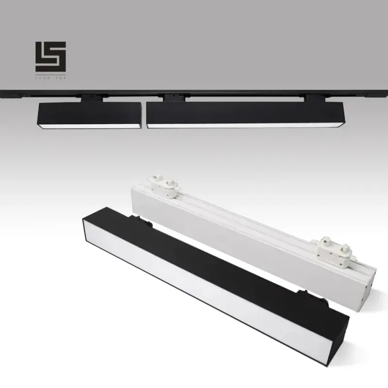 Afralia™ 60cm LED Track Light 20W - Creative Linear Strip Office, Organize, Mall, Exhibition