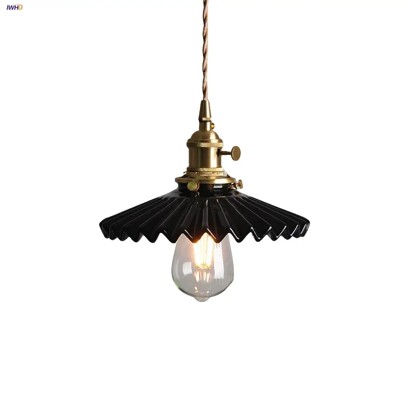 Afralia™ Black Ceramic LED Pendant Lights - Current Nordic Style Hanglampen