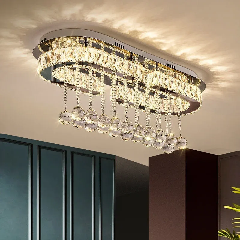 Afralia™ Luxury Crystal Dining Pendant Airy - Modern, Creative, Personalized Lighting