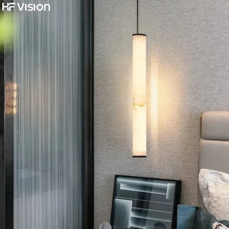 Afralia™ Modern Marble Pendant Airy Living Room, Bedroom, Dining, Bedside - Luxury Minimalist Design