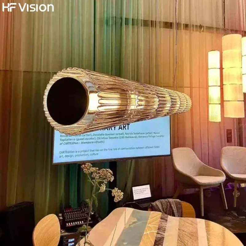 Afralia™ Smoke Grey Glass LED Pendant Buoyant Dining and Living Room Decor