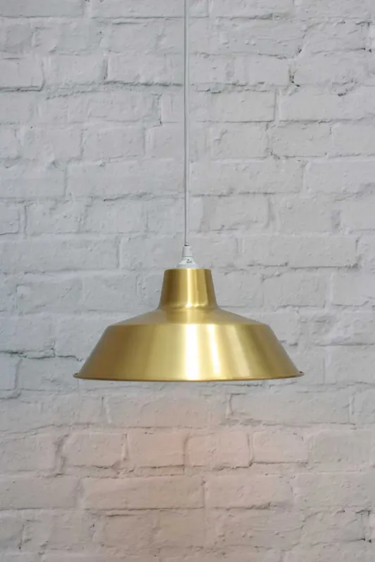 Bright Warm alloy Factory Pendant Light