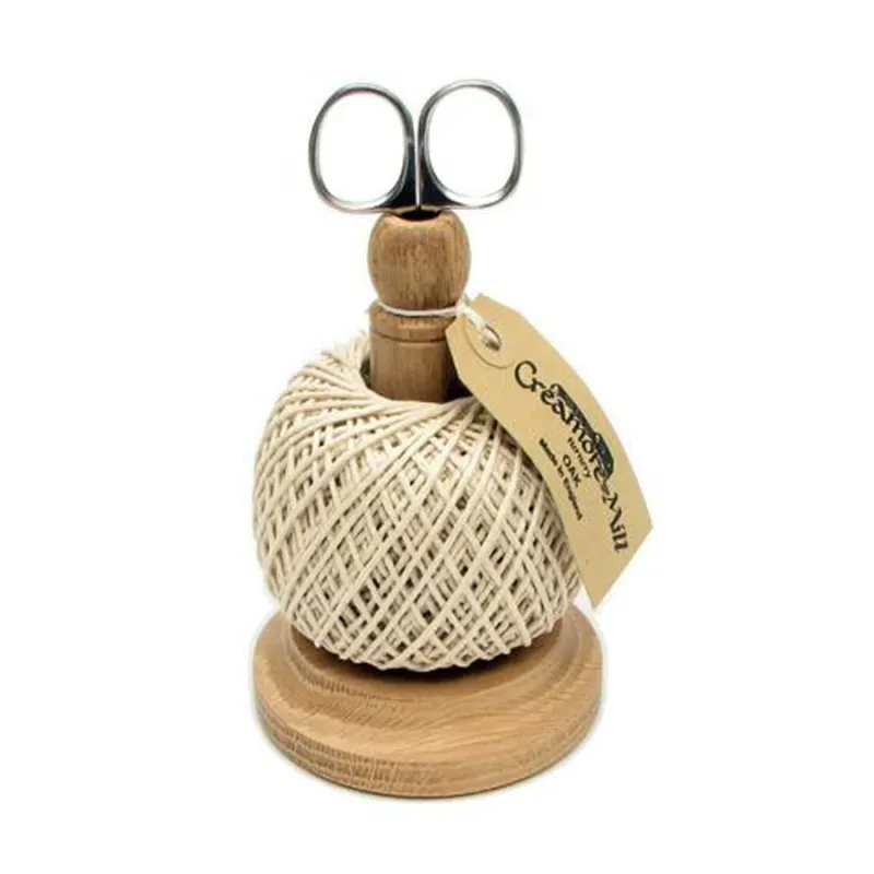 Mesh Shade Creamore Mill Oak String Tidy w Scissors