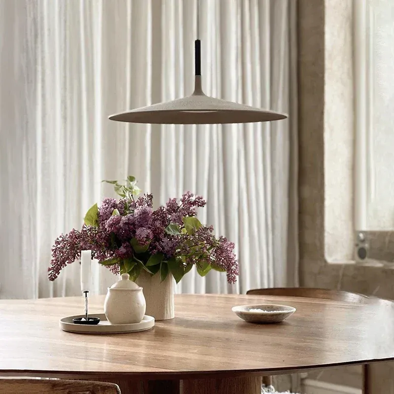 Weatherproof Outdoor Afralia™ Cement UFO LED Pendant Lights Dining Room Decor & Home Lighting