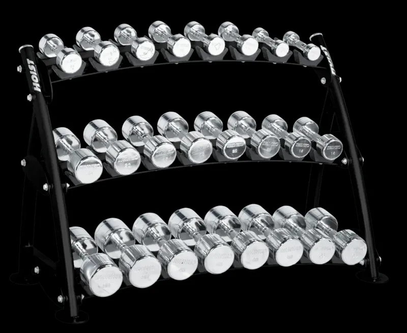 Modular Cabinet Hoist Fitness 3-Tier Horizontal Beauty Bell Rack