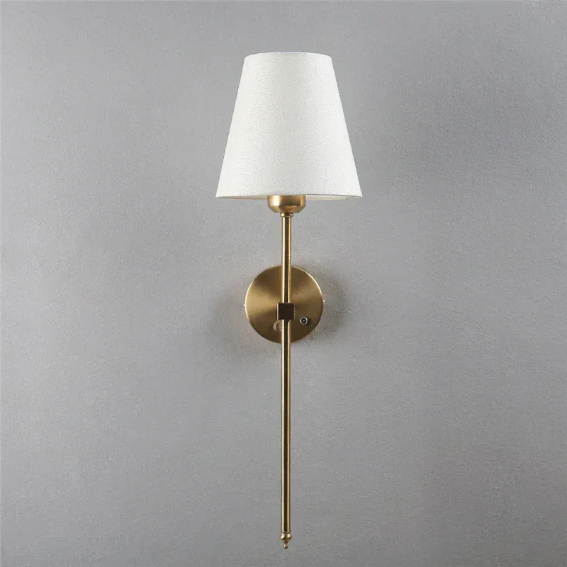 Afralia™ Gilded Touch LED Wall Sconce Home Restaurant Decor
