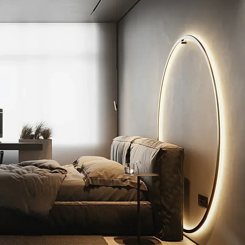 Afralia™ LED Circle Wall Lamp Indoor Decor Sconces Living Room Hotel Lights | Damp Rated | LED