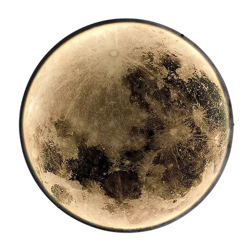 Afralia™ Moon Glow Wall Lamp - Current LED Sconce Light Home Decor