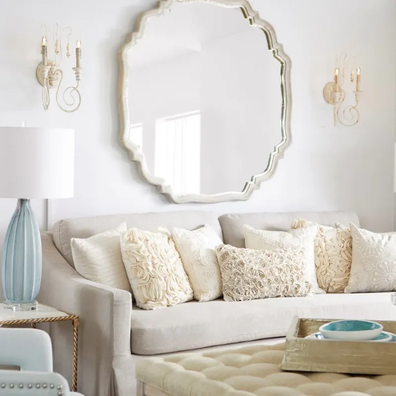 Damp Rated Parisian indigo iron and wood sconce