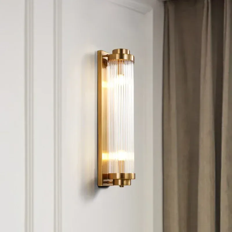 LED Sconce Afralia™ Crystal Wall Lights: Modern Simple LED Wall Sconce Home, Living Room, Bedroom