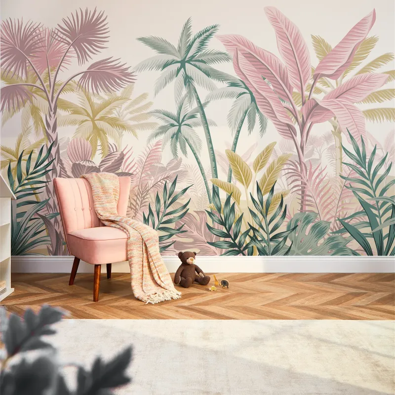 Jungle Escape Complete Wall Mural Multicoloured