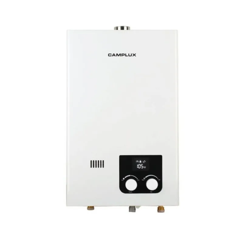 Camplux Tankless Propane Instant Toasty Water Heater 2.64 GPM | White