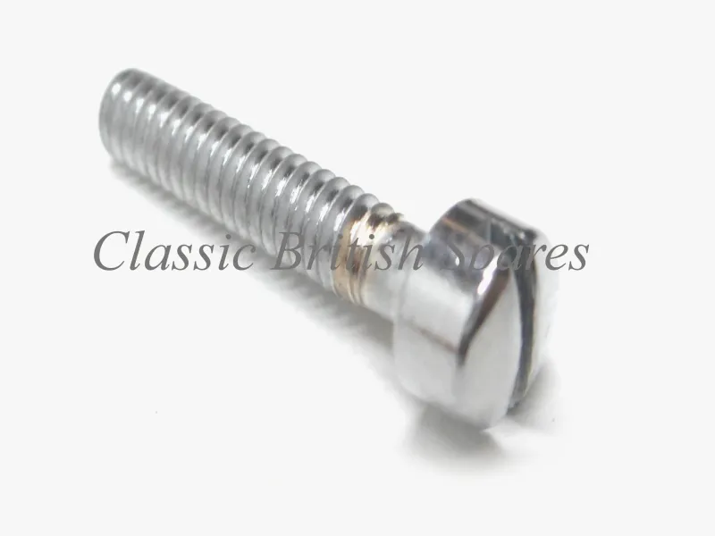 BSA Metallic Gas Tank Badge Mounting Screw (1) - 82-8250 - 1968-70 - A65 / B25 / C25 / B44SS
