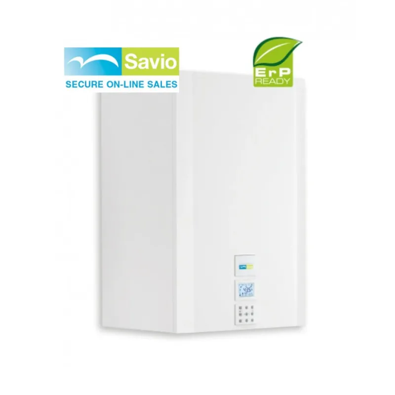 Caldaia Condensazione Savio Evodens Max HE 35S Con Bollitore 45 LT GPL Completa di Kit Scarico Fumi