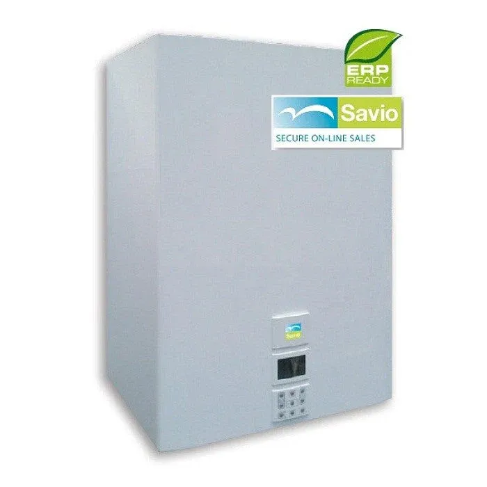 Caldaia Condensazione Savio Evodens Max E 35S Con Bollitore 45 LT GPL Completa di Kit Scarico Fumi