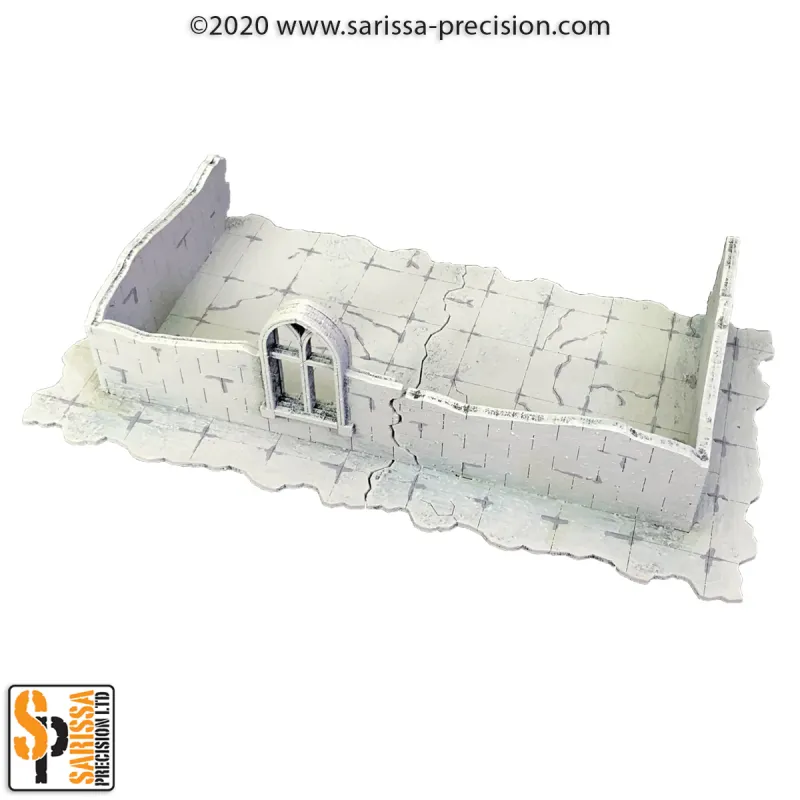 Ruined City - Low Corner Wall Window