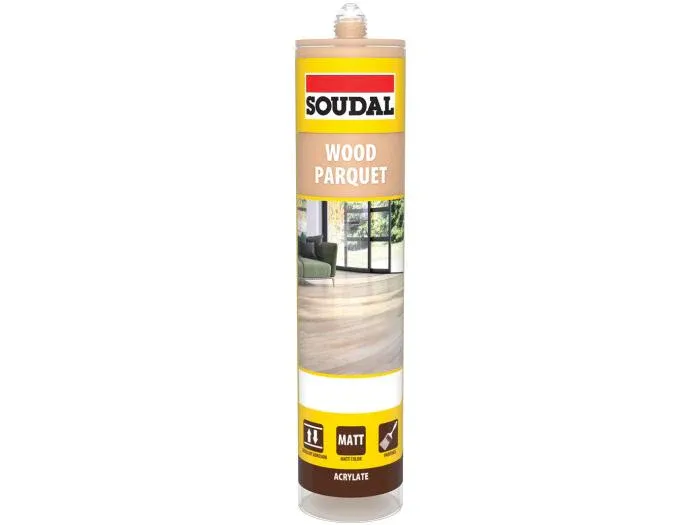 Fast-Setting SOUDAL 290ML PARQUET & TIMBER SEALANT