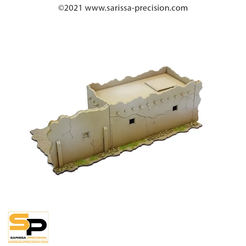 Alamo West Wall Buildings