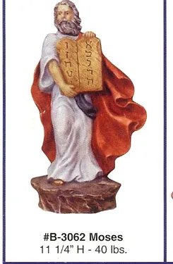 B3062 Moses Stoneware Molds