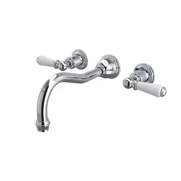 Edwardian™ Wall Fix Tub Filler Trim Column Spout