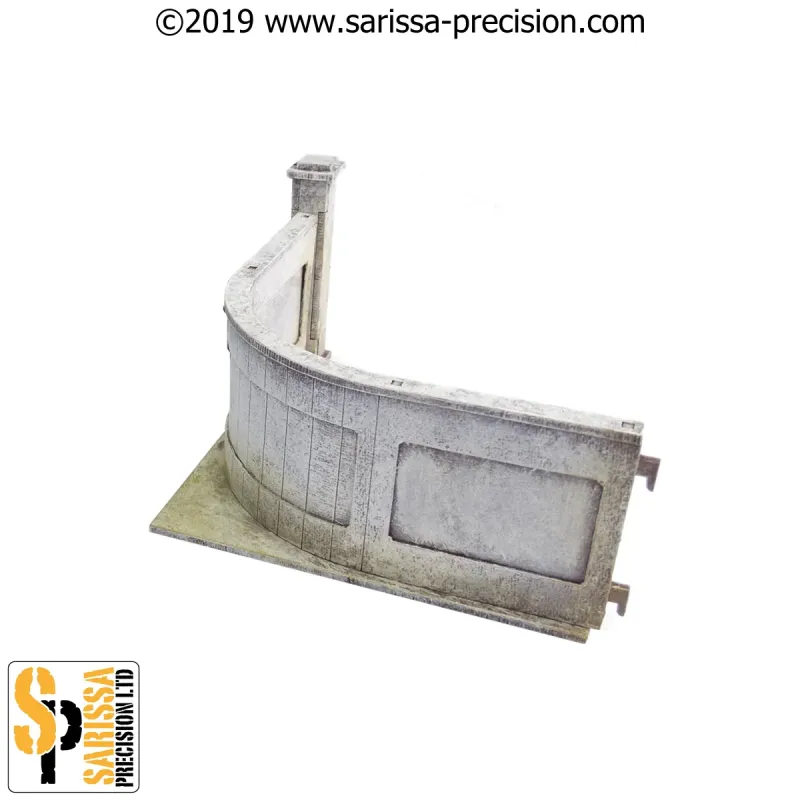 Embassy Corner Walls Pack (28mm)