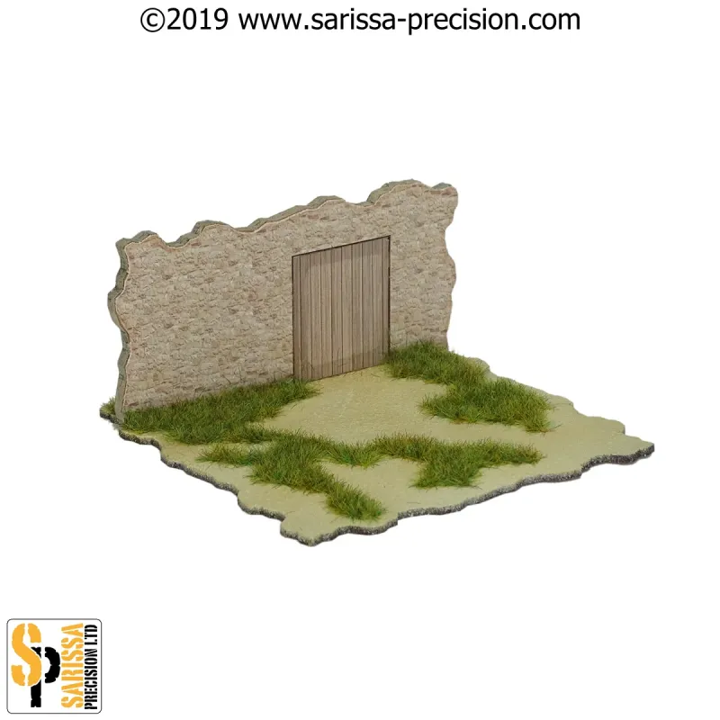 Mediterranean Village Wall Door 10x10 (28mm)