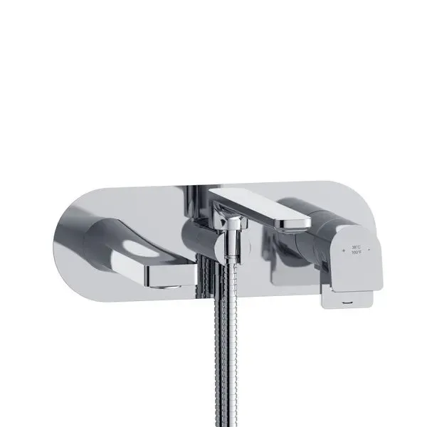 Ode™ Wall Secure Thermostatic/Pressure Balance Tub Filler Trim