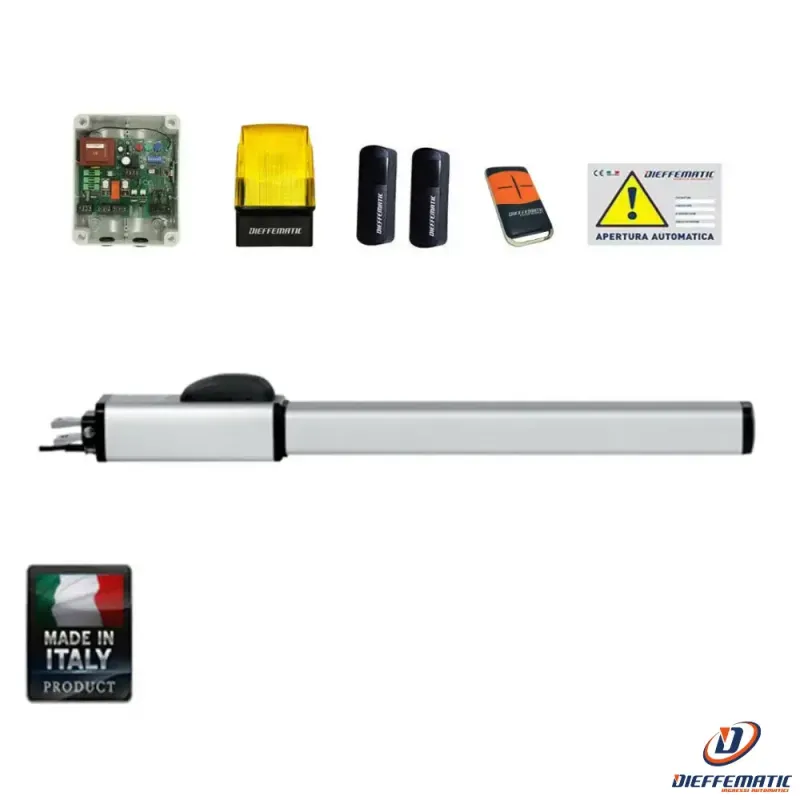 Kit Ph1240 Dfm Automazione Apri Cancello 1 Anta 3 Mt Si Adatta Faac 402 Leader
