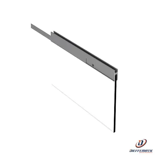 Motorline Kit F1 Morsetto Fissaggio Vetro Di Spessore 10 Mm