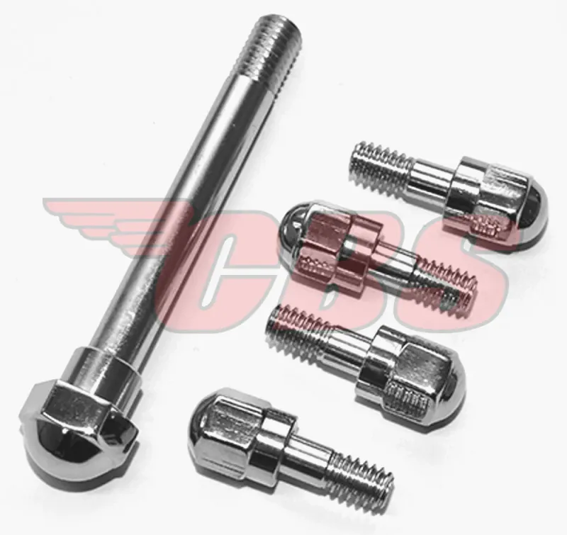 OSHA Compliant Norton Twins Rocker Cover Hardware Kit (1 PLACE - Stainless Steel