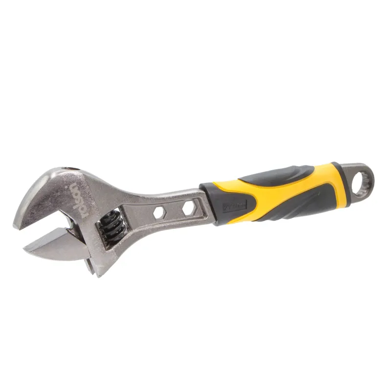 300mm Onyx Nickel Finish Adjustable Wrench